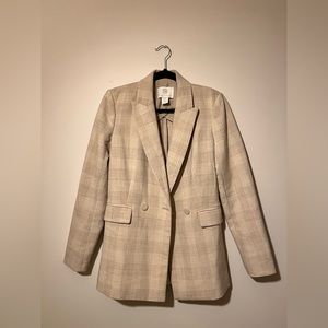House of Harlow 1960 Beige longline Blazer